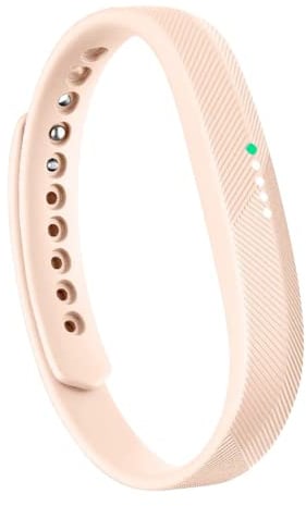 honecumi Armband Kompatibel mit Fitbit Flex 2 Smart Watch Ersatz Armbänder Band für Damen Herren, Flex 2 Silikon Strap Buntes Klassisch Verstellbares Sport Uhrenarmband Zubehör - Kleine,Rosa