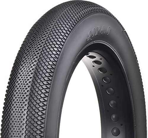 MOHEGIA E-Bike Fat Tire, 50,8 x 10,2 cm Elektro-Dreirad-Fat-Reifen, Faltperlen-Ersatzreifen, kompatibel mit Urban Mountain oder DREI-Rädern