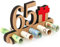 Giftota - 65. Geburtstag Geldgeschenk Holz - Geschenk zum 16.Geburtstag - Geburtstag Jubiläum - Geschenke aus Holz - Geschenke für Freunde, Familie