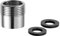 OFFO Shower Hose Connection Adaptor,G1/2 Female to G3/4 Male Thread for Garden and Washing Machine Hose,Chrome