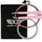 WARM BODY COLD MIND Cuerda de Saltar Ajustable para Hombres y Mujeres, Rápida para Boxeo, Levantamiento de Pesas, Gimnasio, Fitness, Interior y Exterior (Rosa)