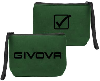Givova NEOPREN-TASCHEN, Armeegrün/Schwarz, 19x15x6