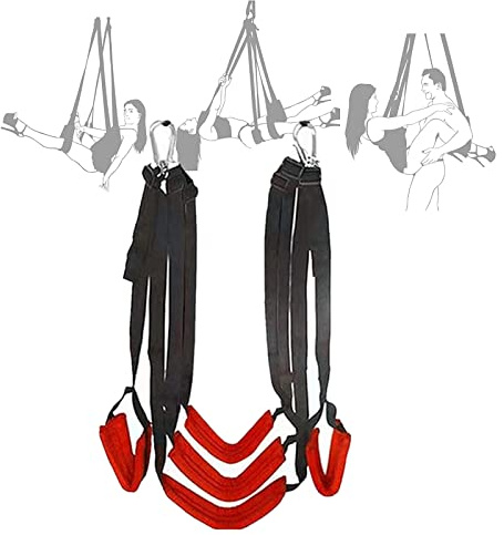 Juguetes êróticôs para àdultôs Práctico sillas šëxuales Columpio del Amor Columpio Pesado de Techo con amortiguación šm Swing Pareja Placer de Tres etapas para Parejas Columpio Colgante P6P27