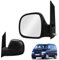 Kistrba Außenspiegel Spiegel Links Ersatz für 2003-2014 Mercedes Vito W639 Manuell, Seitenspiegel Komplettsets mit Asphärisch Glas, Nicht Beheizt, Ersatz OE#639-810-01-16