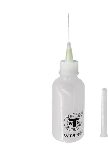 Needle Tip Bottle - Needle Tip Squeeze Bottle | Needle Oiler Precision Tip Quilling Tool Squeeze Bottle, Liquid Dropper Bottles Portable Leakproof Bottles Oil Solvent Applicator for Papermaking Solder