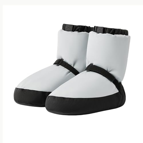 KAISUN Ballett Warm Up Boots, Damen Warm Up Bootie Tanzschuhe, Winter-Aufwärm-Trainingsschuhe, Erwachsene Stiefel, Jazz-Tänzerin(Gray,S(36-38))