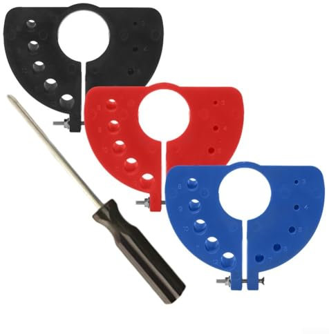 Multispezifikation Bohrer Schleifwerkzeug Tragbarer Schärfer Aufsatz für Winkelschleifer (schwarz)