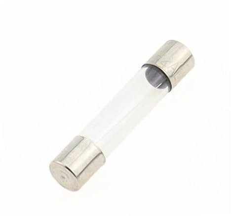 KVEIYIIC 100 Stück 6 x 30 mm Glassicherung, Rohrsicherung, 6 x 30 mm, schnelle Sicherung, 250 V, 0,5 A, 1 A, 2 A, 3 A, 4 A, 5 A, 6 A, 8 A, 10 A, 12 A, 15 A, 20 A, 25 A, 30 A, 6 x 30(4A)