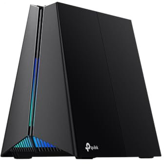 TP-Link BE11000 Tri-Band WLAN 7 Gaming Router Archer GE650 | 6-stream 11 Gbit/s admite 320 MHz | 2 × 5 G + 3 × 2.5G Puertos USB 3.0 | Engranaje para juegos, puerto y panel dedicados para juegos