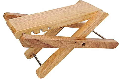 VGEBY Repose-pieds de Guitare en Bambou Pliable et Stable, Pédale pour Instrument de Musique, Repose-pieds pour Guitaristes