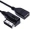 AMI MDI USB Music Interface MP3 Adapter USB Audio Anschluss Adapter Kabel Kompatibel mit Audi A3, A4, S4, S5, A6, S6, A8, S8, Q3, All Road, TT, R8, VW Jetta, Golf, Passat, Tiguan, Touareg, Skoda