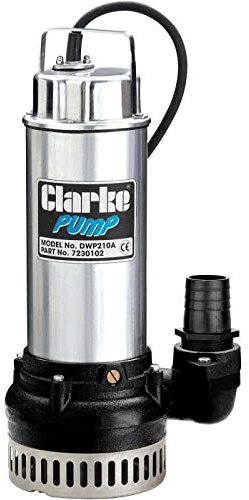 Clarke DWP210A 110V 2” Submersible Dirty Water Pump with float switch - 7230102