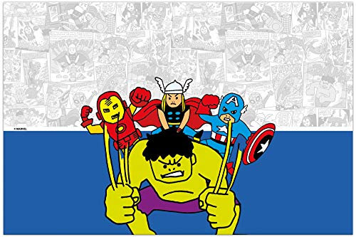 Marvel Avengers 78371 PR89016 Partytischdecke 1 Karat, grün