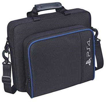 Suszian Host-Tasche Aufbewahrungstasche für PS4/PS4 Pro Slim Game Sytem Tasche für PlayStation 4 Konsole Schutz Schulter Tragetasche Handtasche