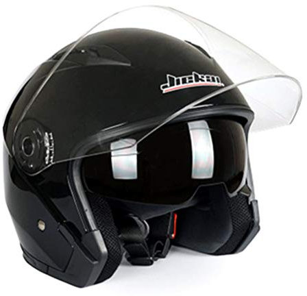 Scooter Jethelme Double Lense Anti-Fog Motorradhelm Integralhelm Motorradrennradhelm
