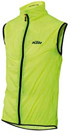 KTM Factory Team Coupe-Vent de Cyclisme Jaune sans Manches (m)
