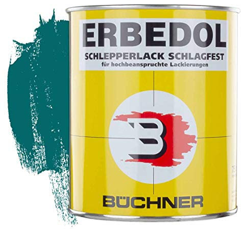 ERBEDOL | Schlepperlack | Hanomag | brillantgrün | SL6370 | 0,75 l | restaurieren | Traktor | lackieren | Farbe | Trecker | Frontlader | Lack | Lackierung | Farbton | schnelltrocknend | deckend