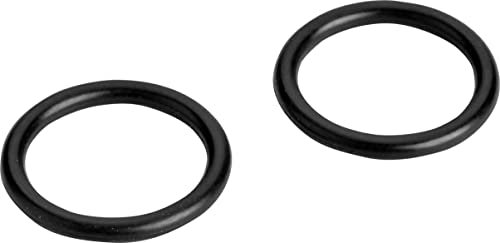 Ideal Standard Joint Torique pour Robinetteries Diverses,Pièce de Rechange Robinet Mitigeur, Noir, Lot de 2, A961338NU