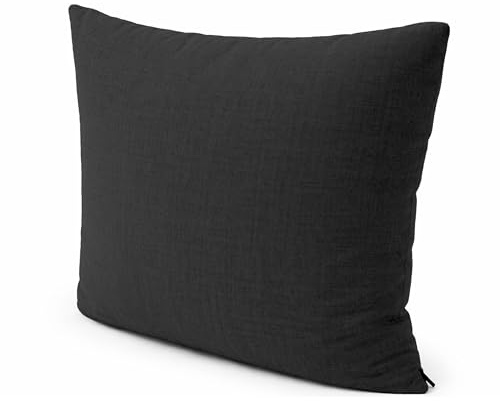POKAR Palettenkissen Palettenauflagen mit abnehmbarem Bezug Palettenauflage Palettenmöbel Palettensofa, Deko-Kissen 40x40, Anthrazit