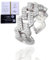 Halukakah Herren-Moissanitring mit Kubanischer Gliederkette, D Color 2,1 ct Gesamt, Platin Plattiertes Sterlingsilber, 2,1 Karat Laborgewachsener Diamant, Verstellbare Größe, für Ehemann, Freund