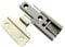 XINYE wuxinye 2Pcs/Lot Reversal Folding Sliding Door Hinge Bi-fold Closet Wardrobe Cabinet Cupboard Tracked
