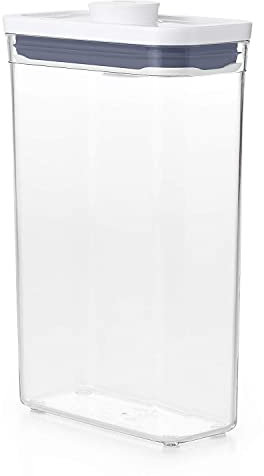 OXO Good Grips POP Container - Airtight Food Storage - 1.9 Qt Rectangle (Set of 4) for Granola and More