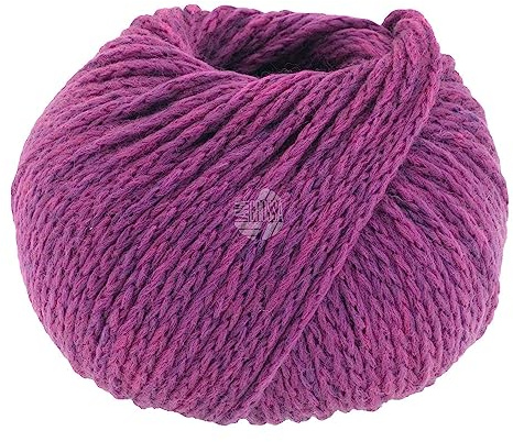 LANA GROSSA Cool Merino Big | Voluminöses Kettengarn aus klassischer Merinowolle | Handstrickgarn aus 90% Schurwolle & 10% Polyamid | 50g Wolle zum Stricken & Häkeln | 90m Garn FB 210