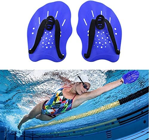 Pale Da Mano Per Nuoto - Accessori Per L'Allenamento Nuoto, Principianti Ed Esperti