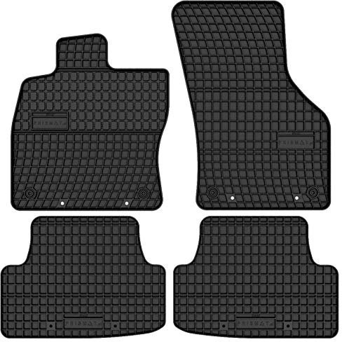 AGCPdirect 1442 Gummi Matten Fußmatten Set für Audi Q2 2016-2023