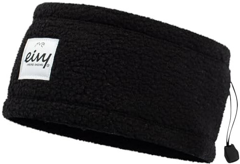 Eivy Damen Throwback Sherpa Stirnband, Black, ONE Size
