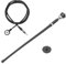 Attisfiera Antenne radio marine flexible pour bateau, yacht, ATV, UTV, tracteur, camion, FM, RV, moto, ponton, antenne FM AM