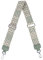 MIRROSI Schulterriemen Made in Italy aus Echtleder Schultergurt für Tasche zum Wechseln 5cm Breit Bohemian Style Längenverstellbar