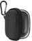 Geekria Shield Earbuds Case Compatible with JBL Vibe Buds 2, Beam 2, True Wireless Earbud, Replacement Hard Shell Travel Carrying Bag with Carabiner Clip (Dark Grey)
