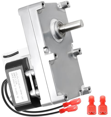 Hiorucet 1RPM EF-001 Schneckenmotor Ersatzteile für Enviro EF5 Evolution, EF4, EF3, EF2, EF1, M55, Empress FS & FPI, M55C, Meridian, Mini, Milan, P3, P4 und Vistaflame VF100, VF55 Pelletöfen