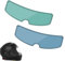 4 PCS Anti Fog Film for Helmet Visor Insert PET Soft Plastic Motorbike Helmet Anti-Fog Anti Rain Clear Visor Film 8.8 X 24.5CM, Riding Safety
