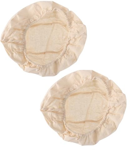 DECHOUS 2stücke Stoffeinlage Für Brotkorb Oval Abdeckung Zum Backen Von Teig Werkzeug Für Gebäckherstellung Küchenutensilien Backzubehör Leicht Zu Reinigen Und Aufzubewahren