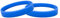 J&R Wristbands 10, Silikon Armbänder, Händen Gummi Armbänder, Partyzubehör (Blau)