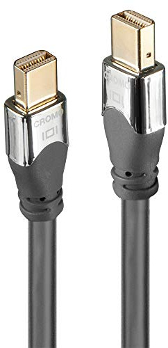 LINDY 0.5m CROMO Mini DisplayPort Cable, 36305