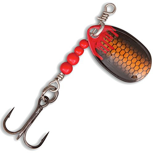 Magic Trout 1,75g Bloody UL-Spinner Kupfer/schwarz 1Stück, 1,75 g