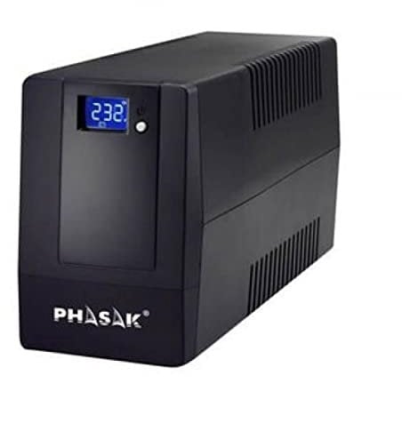 S.A.I. Phasak 600 VA LCD táctil USB + RJ45 Digital Interactivo