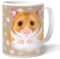 HAMSTER (79) - Kaffeetasse, Becher, Teetasse aus hochwertiger Keramik. Kaffeebecher mit schöner Grafik und tollen Spruch in englischer Sprache.