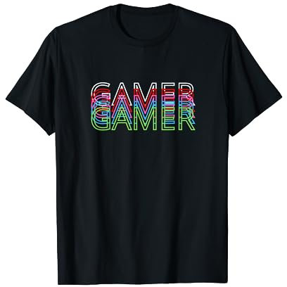 Gamer WASD - Gaming Konsole PC Zocken Videospiel Game Spiel T-Shirt