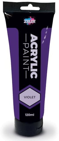 Zieler 120ml Acrylic Paints (Violet)