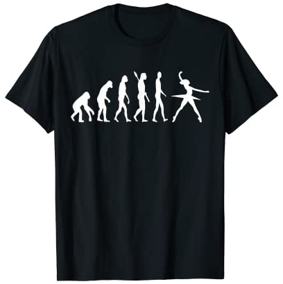 Ballerine Evolution Danseuse de ballet artistique T-Shirt