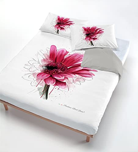 MB HOME ITALY Digitaldruck Bettbezug-Set, 718, Einzelbett