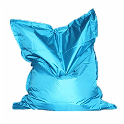 OEIYZIAQY Lazy Sofa Chair Bean Bag Cover Outdoor Home Beach Swimming Recliner (Kein Füllstoff),Blau,180 cm * 140 cm