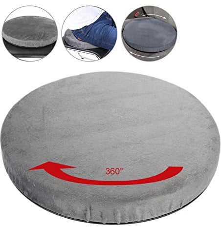 Sitzkissen Auto, drehkissen für autositz Drehkissen Sitzkissen 360 ° drehbares Auto Komfort Sitzkissen Rotator Stuhlkissen, Swivel Sitzkissen Rotatory Stuhl Pad Comfort Skidproof Rutschfeste Büro