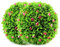 Sunnyglade Künstliche Pflanze, Formschnittkugel, Buchsbaum, dekorative Kugeln für Hinterhof, Balkon, Garten, Hochzeit und Heimdekoration, Rosa, 2 Stück