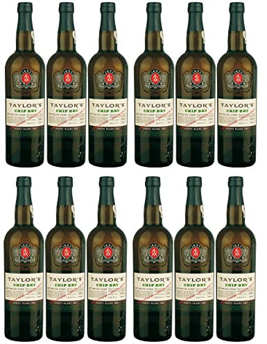 Taylor’s Port Chip Dry Portwein süß weiß Portugal Inkl. FeinWert E-Book (12 x 0,75l)