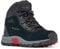 Columbia Newton Ridge Amped, Stivali da trekking e trekking a vita media Unisex - bambini e ragazzi, Black/Mountain Red Toddler, 26 EU